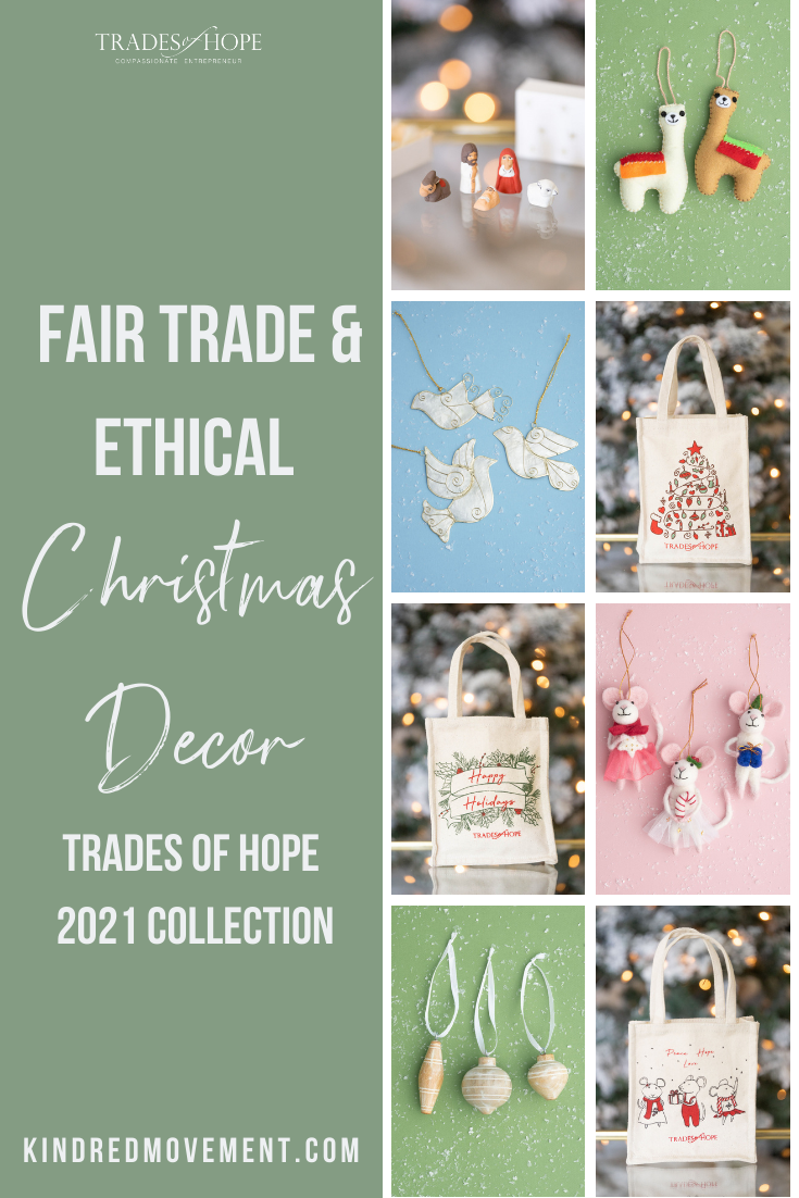 Trades of Hope Holiday 2021 Collection is here! Read all about the Trades of Hope Holiday Collection for 2021 and some of the new gifts! Click for details on how to purchase these gorgeous Fair Trade & Ethical Christmas Decorations for yourself! #fairtrade #ethical #christmas #tradesofhope #directsales